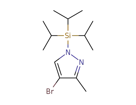 4-bromo-3-methyl-1-(triisopropylsilyl)-1H-pyrazole