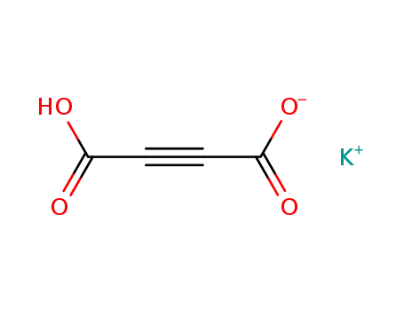 Molecular Structure of 928-04-1 (Acetylenedicarboxylic acid monopotassium salt)
