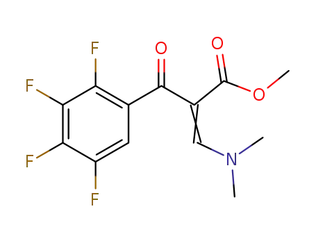 methyl 2-(2,3,4,5-tetrafluorophenyl)formyl-3-(N,N-dimethylamino)acrylate