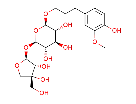 3-(4-hydroxy-3-methoxyphenyl)propyl-1-O-[β-D-apiofuranosyl-(1→6)-β-D-glucopyranoside]