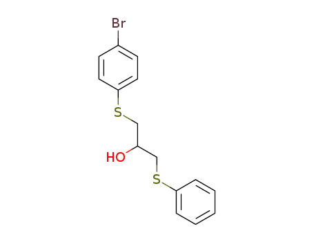 1-((4-bromophenyl)thio)-3-(phenylthio)propan-2-ol