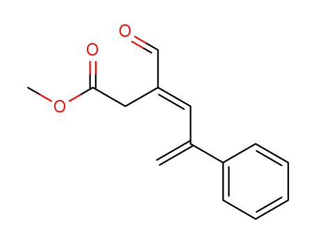 methyl (E)-3-formyl-5-phenylhexa-3,5-dienoate