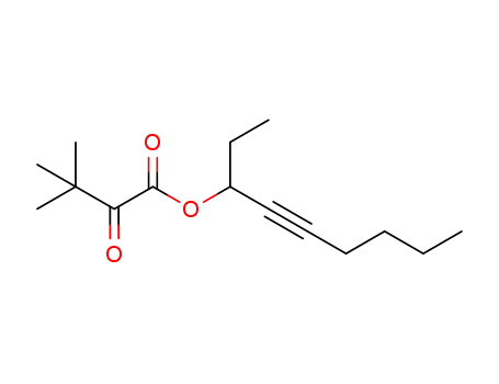 non-4-yn-3-yl 3,3-dimethyl-2-oxobutanoate