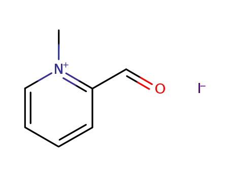 N-methyl pyridinium 2-carboxaldehyde iodide salt