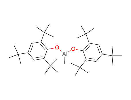 Molecular Structure of 65260-46-0 (Aluminum, methylbis[2,4,6-tris(1,1-dimethylethyl)phenolato]-)