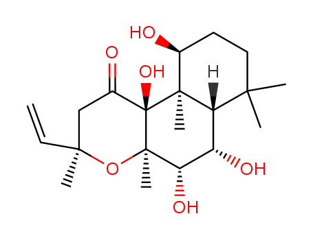 1H-Naphtho[2,1-b]pyran-1-one,3-ethenyldodecahydro-5,6,10,10b-tetrahydroxy-3,4a,7,7,10a-pentamethyl-,(3R,4aR,5S,6S,6aS,10S,10aR,10bS)-