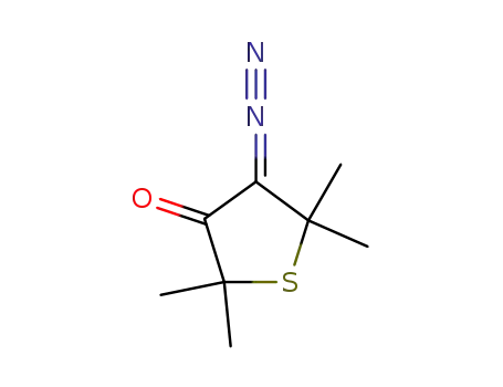 3-diazo-2,2,5,5-tetramethylthiolan-4-one