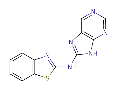 8-(2-benzothiazolylamino)-purine