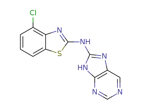 (4-Chloro-benzothiazol-2-yl)-(9H-purin-8-yl)-amine