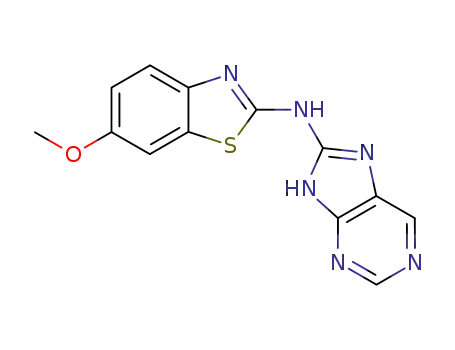 (6-Methoxy-benzothiazol-2-yl)-(9H-purin-8-yl)-amine