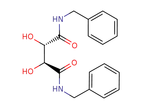 Molecular Structure of 108321-43-3 (N,N'-DIBENZYL-D-TARTRAMIDE)