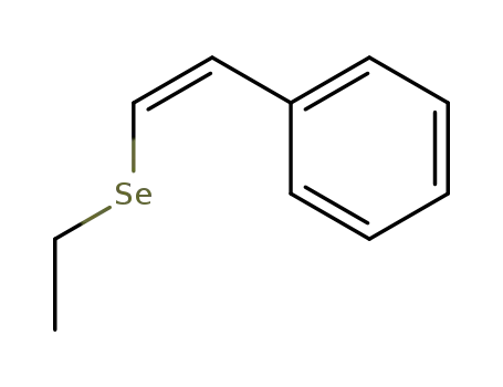 Benzene, [2-(ethylseleno)ethenyl]-, (Z)-