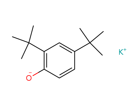 Phenol,2,4-bis(1,1-dimethylethyl)-, potassium salt (1:1)