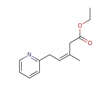 (Z)-ethyl 3-methyl-5-(2'-pyridyl)pent-3-enecarboxylate