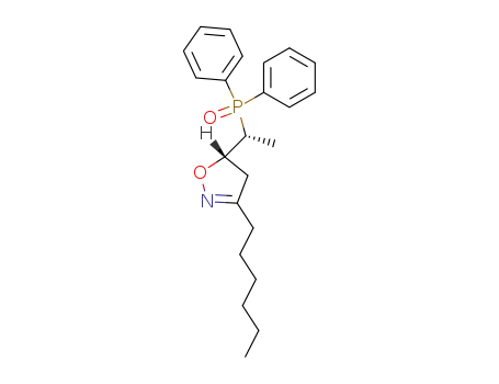(1'R*,5S*)-5-(1'-diphenylphosphinoylethyl)-3-hexyl-4,5-dihydroisoxazole