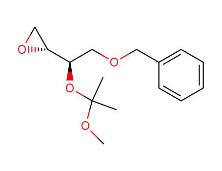 (2R,3R)-1-benzyloxy-3,4-epoxy-2-(1'-methoxy-1'-methylaethoxy)-butan