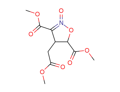 4-methoxycarbonylmethyl-2-oxy-4,5-dihydro-isoxazole-3,5-dicarboxylic acid dimethyl ester