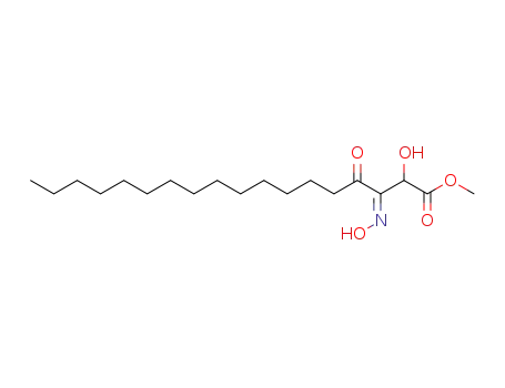 methyl 2-hydroxy-3-oximino-4-oxooctadecanoate