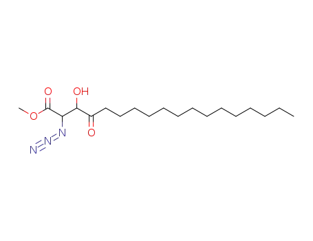 methyl 2-azido-3-hydroxy-4-oxooctadecanoate