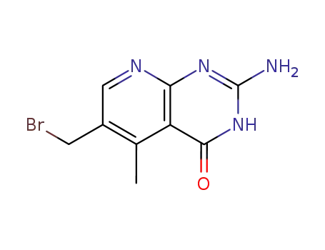 2-amino-6-(bromomethyl)-5-methylpyrido<2,3-d>pyrimidin-4(3H)-one