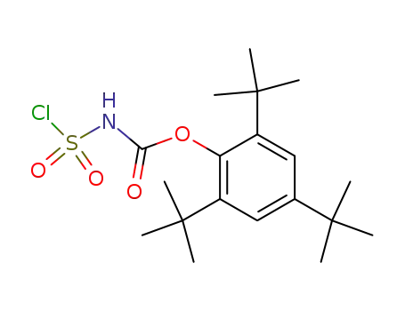 N-chlorosulfonylcarbamate de 2,4,6-tritertiobutylphenyle