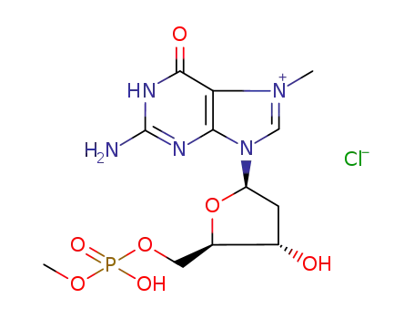 7-methyldeoxyguanosine 5'-(methyl hydrogenphosphate)