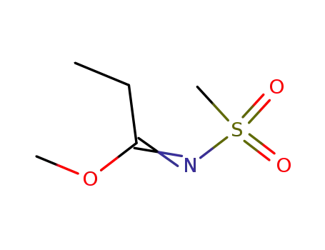 N-[1-Methoxy-prop-(Z)-ylidene]-methanesulfonamide