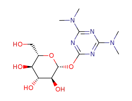 2-O-<4,6-bis(dimethylamino)-1,3,5-triazin-2-yl>-β-L-glucopyranoside