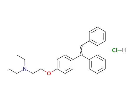N,N-diethyl-2-[4-(1,2-diphenylvinyl)phenoxy]ethylamine hydrochloride
