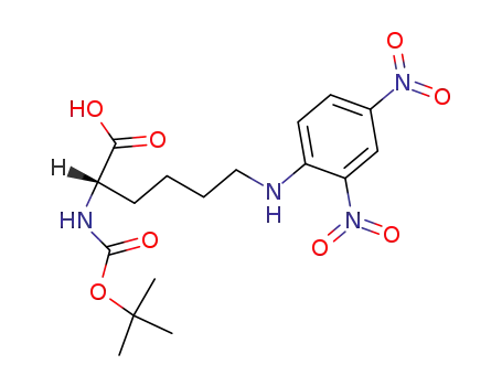 6-((2,4-dinitrophenyl)amino)-(2S)-2-(((1,1-dimethylmethoxy)carbonyl)amino)hexanoic acid