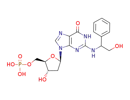 N2-(2-hydroxy-1-phenylethyl)-2'-deoxyguanosine 5'-monophosphate