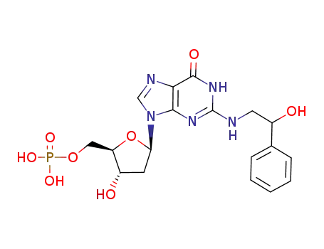 N2-(2-hydroxy-2-phenylethyl)-2'-deoxyguanosine 5'-monophosphate