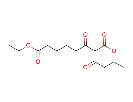 3-(5-Ethoxycarbonylpentanoyl)-6-methyltetrahydropyran-2,4-dione