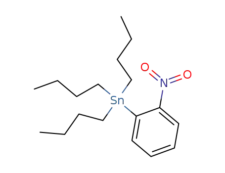 Molecular Structure of 79062-30-9 (Stannane, tributyl(2-nitrophenyl)-)