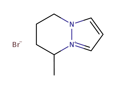 (+/-)-5-methyl-5,6,7,8-tetrahydropyrazolo[1,2-a]pyridazin-4-ium bromide