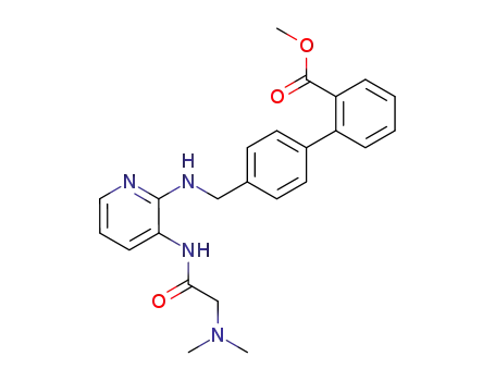 4'-{[3-(2-dimethylamino-acetylamino)-pyridin-2-ylamino]-methyl}-biphenyl-2-carboxylic acid methyl ester