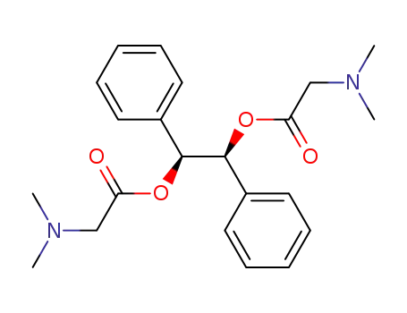 Dimethylamino-acetic acid (1S,2S)-2-(2-dimethylamino-acetoxy)-1,2-diphenyl-ethyl ester
