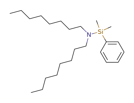 N-[dimethyl(phenyl)silyl]-N-octyl-1-octanamine