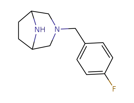 3-(4-fluoro-benzyl)-3,8-diaza-bicyclo[3.2.1]octane