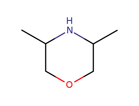 Molecular Structure of 123-57-9 (3,5-DiMethylMorpholine)