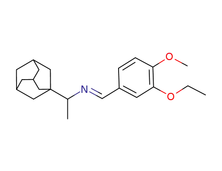 (E)-1-(1-adamantyl)-N-(3-ethoxy-4-methoxybenzylidene)ethanamine