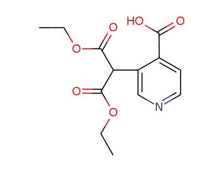 3-[2-ethoxy-1-(ethoxycarbonyl)-2-oxoethyI]isonicotinic acid