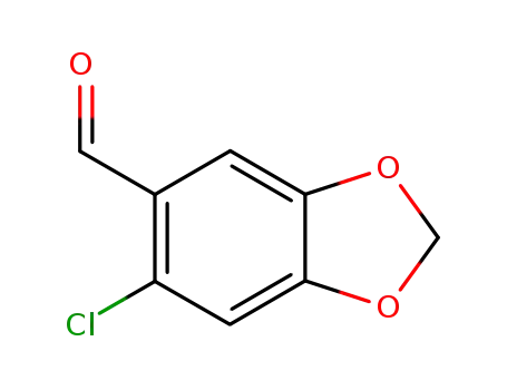 1,3-Benzodioxole-5-carboxaldehyde,6-chloro-
