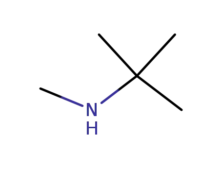 Molecular Structure of 14610-37-8 (N-METHYL-TERT-BUTYLAMINE)