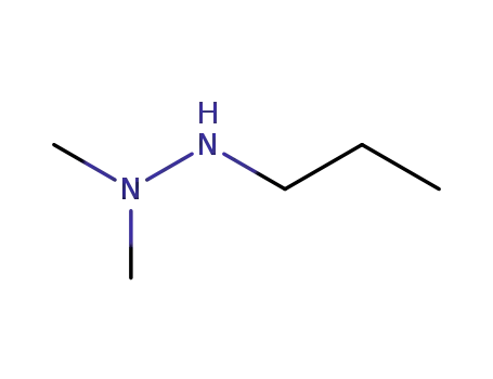 Molecular Structure of 52728-54-8 (Hydrazine, 1,1-dimethyl-2-propyl-)