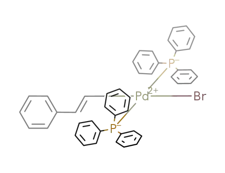 trans-(E)-styrylbromobis(triphenylphosphine)palladium