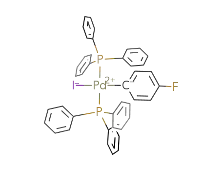 (4-fluorophenyl)Pd(P(C6H5)3)2I