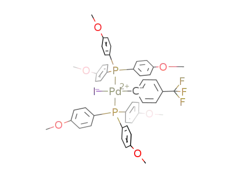 (4-(trifluoromethyl)phenyl)Pd(P(4-methoxyphenyl)3)2I