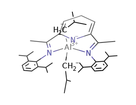 [Al(CH2CH(CH3)2)2(C5H4N(CCH3NC6H3(CH(CH3)2)2)2)]