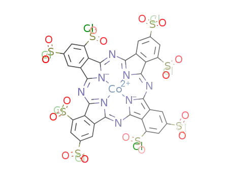 [2,4,9,11,16,18,23,25-octakis(sulfonyl chloride)phthalocyaninato]cobalt(II)